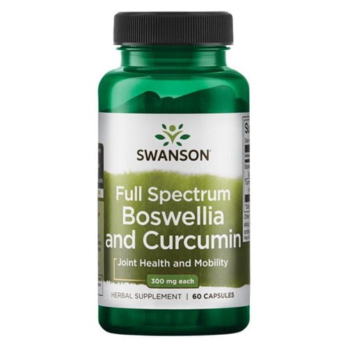 SWANSON FS Boswellia & Curcumin 60 kaps
