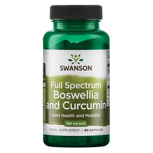 SWANSON FS Boswellia & Curcumin 60 kaps