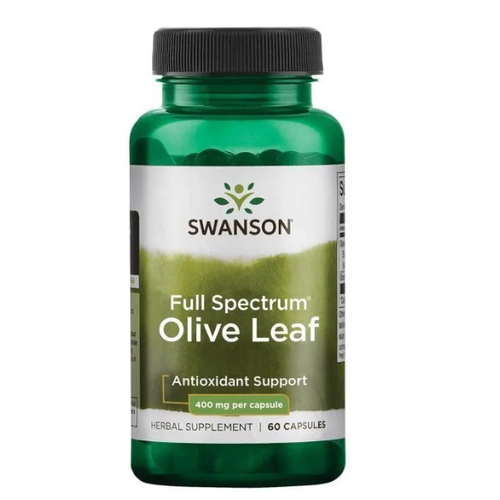 SWANSON FS Olive Leaf 400mg 60 kaps
