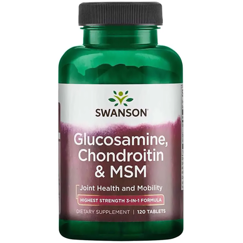 SWANSON Glucosamine Chondroitin & MSM 120 tab