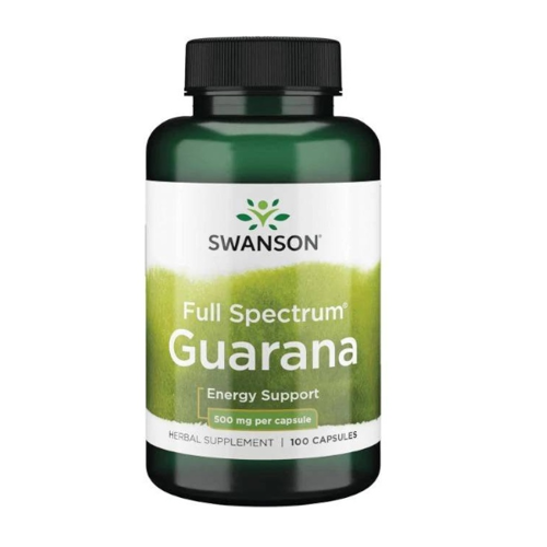 SWANSON Guarana 500 mg 100 kaps