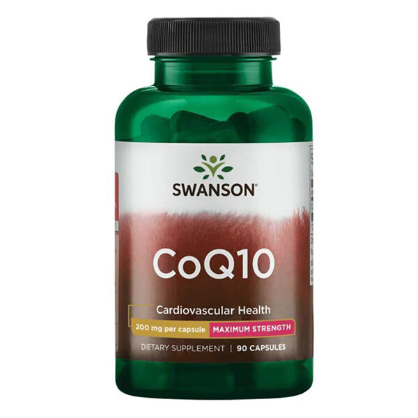 SWANSON Koenzym Q10 CoQ10 200 mg 90 kaps 