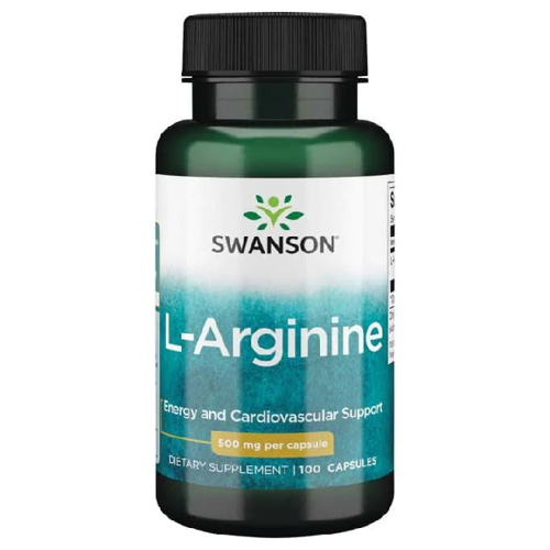 SWANSON L-Arginina 500 mg 100 kaps