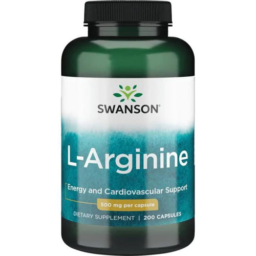 SWANSON L-Arginina 500 mg 200 kaps
