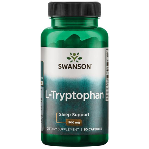 SWANSON L-Tryptofan 500mg 60 kaps