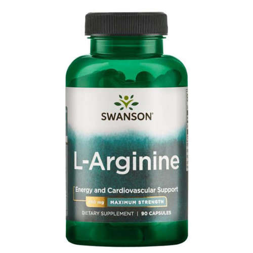 SWANSON L-arginina Forte 850 mg 90 kaps