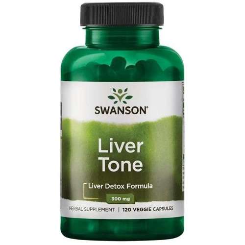 SWANSON Liver tone - liver detox formula 120 kaps