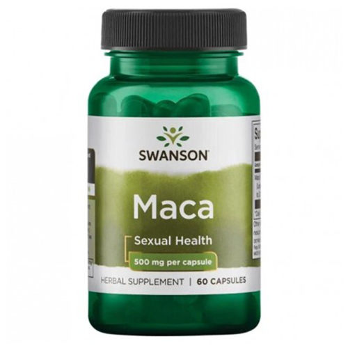 SWANSON Maca Extract 500mg 60 kaps