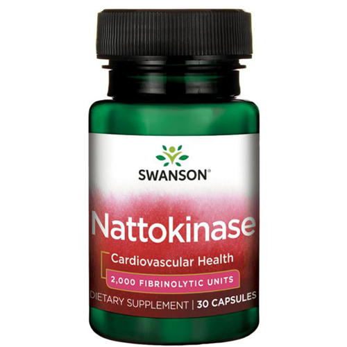 SWANSON Nattokinaza 100 mg 2000 FU 30 kaps