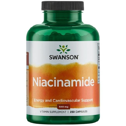 SWANSON Niacinamide 500 mg 250 kaps