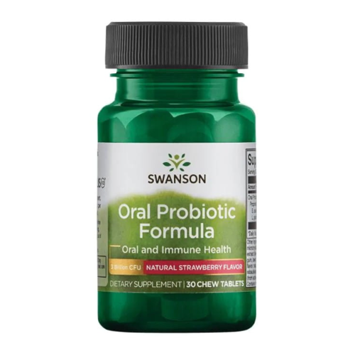 SWANSON Oral Probiotic Formula - 30 tabl do ssania