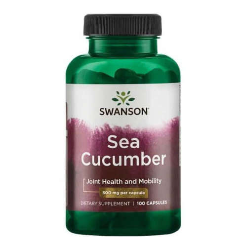 SWANSON Sea Cucumber - Strzykwa Morska 500 mg 100 kaps