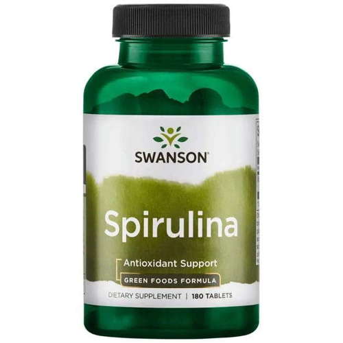 SWANSON Spirulina 500 mg 180 tab