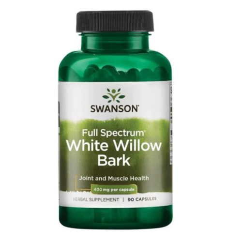 SWANSON White willow bark (Biała wierzba) 400mg 90 kaps