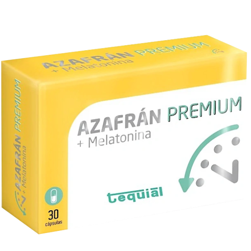 TEQUIAL Azafran Premium + Melatonina 30 kaps 