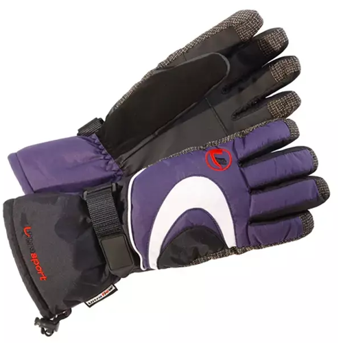 ULTRASPORT Women's Functional Ski/Snowboard Gloves Purple