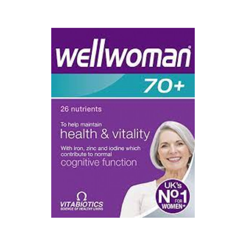 VITABIOTICS Wellwoman 70+ 30 tabl