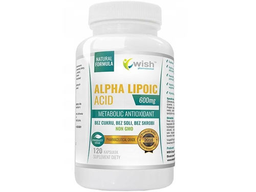 WISH Alpha Lipoic Acid 600mg 120 kaps