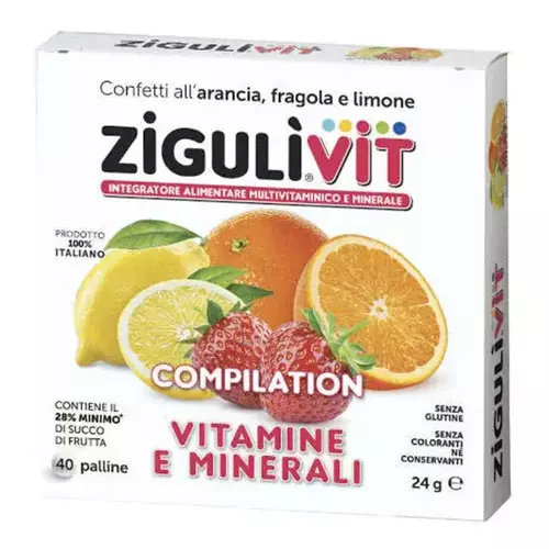 ZIGULIVIT Compilation Vitamine E Minerali 40 tabl (witaminy, minerały)