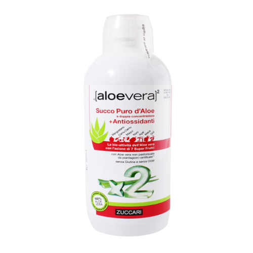 Zuccari Aloevera2 Succo Puro D'aloe + Antiossidanti 1000ml