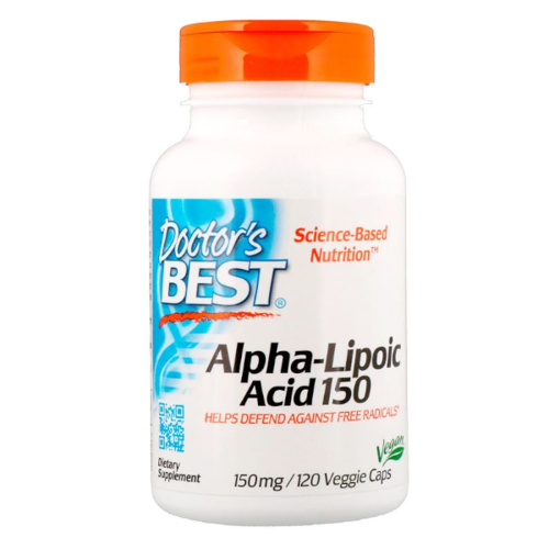 data|DOCTOR'S BEST Alpha Lipoic Acid 150 120 kaps