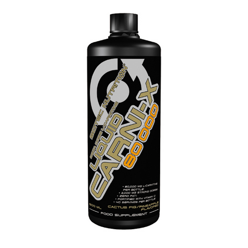 data SCITEC CarniX Liquid 80000 500 ml cena 17,90 zł
