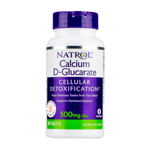 dataw|NATROL Calcium D-Glucorante 500 mg 60 kaps